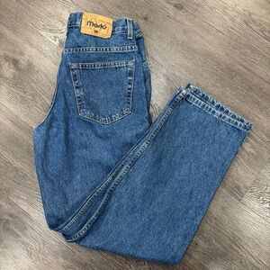 Vintage 90s Mark’s Made in Canada Jeans, 34/32, Straight Blue